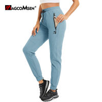 MAGCOMSEN Women S Quick Dry Hiking Pants Multi-Zipper Pockets Jogger Sweatpants Female Fishing Running Work Out Gym Trousers...