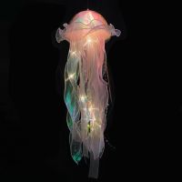 Home Decoration Night Light Decoration Lamp Color Atmosphere Light Fantasy Jellyfish Jellyfish Lamp Hanging Light Night Lights