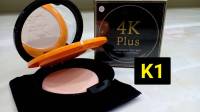 แป้งพัฟ 4K Plus MICRO SILK TWO WAY 15 กรัม 1 ตลับ