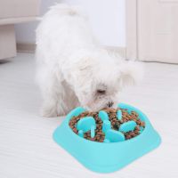 Dog Feeding Food Bowls Puppy Slow Down Eating Feeder Dish Bowl Prevent Obesity Dogs Supplies Dropshipping