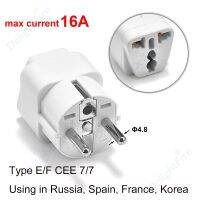 ♛▬ EU Socket Plug Adapter US To EU Plug Adapter Euro Spain Korea Travel Adapters Power Adapter Electric Socket Euro Socket Adapter