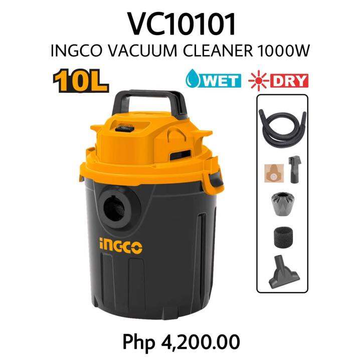Ingco Vacuum Cleaner 1000W 10L (VC10101) Lazada PH