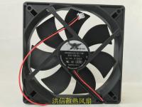 Jetcool 12025 EFS-12E12V 0.16A 12CM 12cm chassis power mute cooling fan （2023/ต้นฉบับ） power amplifire fan พัดลมระบายอากาศ