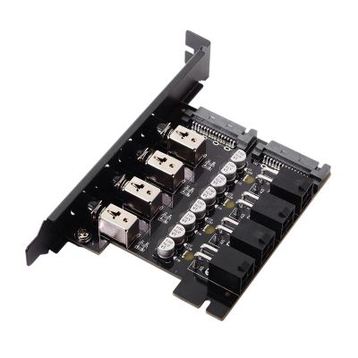 4พอร์ต HDD สวิตช์ควบคุมพลังงานฮาร์ดไดรฟ์ Switcher 15-Pin SATA ตัวเลือกสำหรับเดสก์ท็อปพีซี