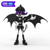 Qsv35 Moc-ตุ๊กตาขยับแขนขาได้ Blocos De Construção Para Crianças Moc Anime Moc Murder Modelo Black Demonse