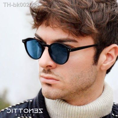 ❦ ZENOTTIC Retro Polarized Sunglasses 2023 2022 Men Women Vintage Small Round Frame Sun Glasses Polaroid Lens UV400 Goggles Shades