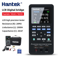 Hantek ดิจิตอลเครื่องวัด LCR 1833C แบบพกพา,เครื่องมือวัดแบบมือถือ100Hz ~ 100KHz วัดค่าความต้านทานความจุเครื่องมือทดสอบการวัด