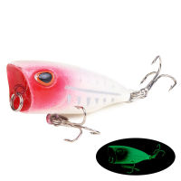 1Pcs 4cm/3.3g Artificial With Hard Tackle Wobblers Fishing Lures Popper Topwater