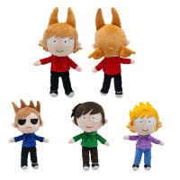 ภาพยนตร์การ์ตูนน่ารักของเล่นยัดใส้แบบนุ่มตุ๊กตาผ้ากำมะหยี่ Eddsworld ตุ๊กตาหนานุ่มของขวัญสำหรับวันเกิดวันคริสต์มาส