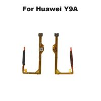 ใหม่สําหรับ Huawei Y9A Home Button Fingerprint Sensor Touch ID Scanner Connector Menu Flex Cable