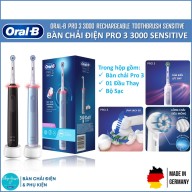 Bàn Chải Điện Oral-B Pro 3 3000 Sensitive Clean Made In Germany thumbnail