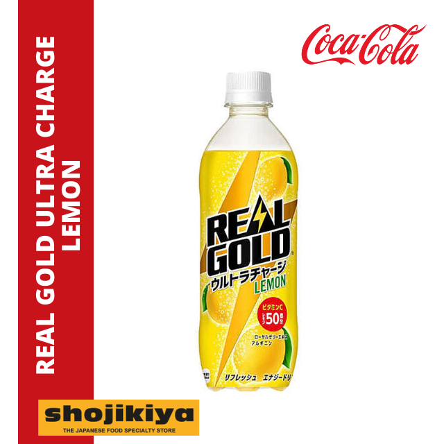 Coca Cola REAL GOLD Ultra Charge Lemon Lazada