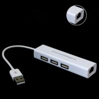 ▼ CARPRIE Usb Hub 2.0 High-Speed New USB To RJ45 Ethernet Network Adapter Card With 3 Ports USB Hub RJ45 To Network Cable 4 2