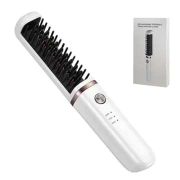 Electric rotating hair outlet brush