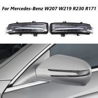 Lampu Sein Spion Mobil Kiri &amp; Kanan สำหรับ Mercedes-Benz W207 W219 R230 R171 E-Coupe คลาส SL SLK