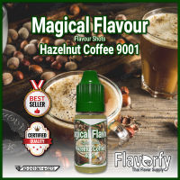 Magical Flavour Hazelnut Coffee 9001 - กลิ่นกาแฟเฮเซลนัท 9001 - กลิ่นผสมอาหาร - ผ่านการรับรองจาก อย. ประเทศไทย บรรจุและขายโดย Flavorfy กลิ่นผสมอาหารอเนกประสงค์ เหมาะสำหรับ ลูกอม, กัมมี่, น้ำผลไม้, เบเกอรี่, ไอศครีม, ของเหลวอื่่นๆ