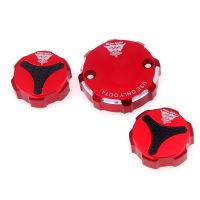 For Ducati Monster 1100 EVO 2009-2014 1100 2008-2013 Motorcycle Front Brake Clutch amp; Rear Brake Fluid Reservoir Cover Cap