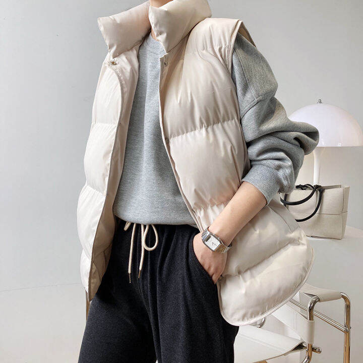 hxjjp-down-cotton-vest-jackets-women-short-autumn-winter-loose-outerwear-sleeveless-bread-waistcoat-709