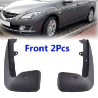 บังโคลนรถยนต์2ชิ้นด้านหน้า L/R สำหรับ Mazda 6 2009-2013 GH ซีรีส์แผ่นกันโคลนล้อรถยนต์บังโคลนบังโคลนกันแดด2010 2012 2011