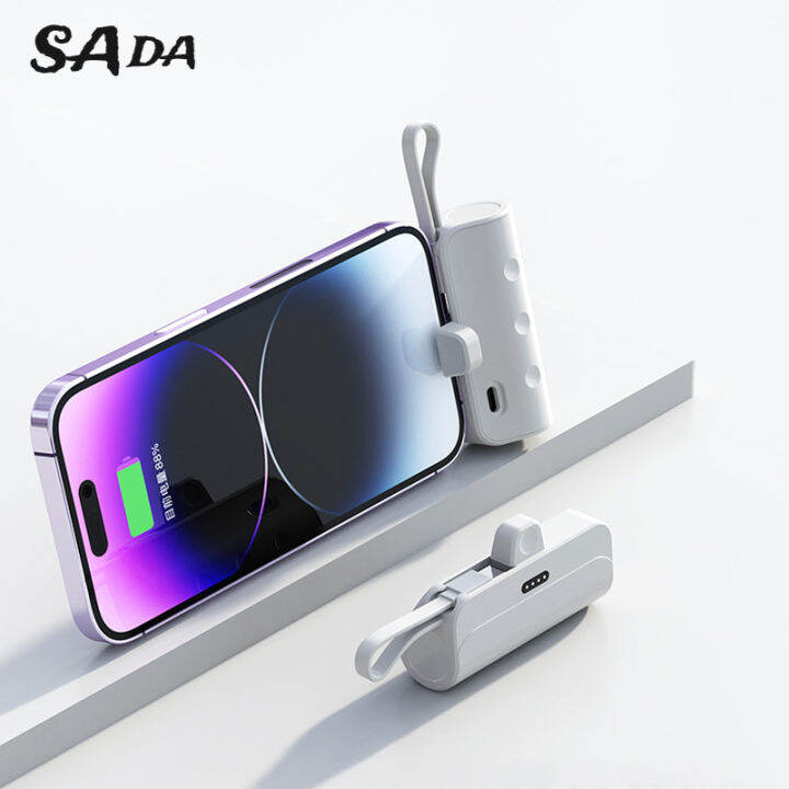 KUDIXIONG Wireless Charger Power Bank 2 in 1 5000mAh Power Bank Charger