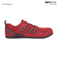 XERO SHOES Barefoot shoe รองเท้าผ้าใบรุ่น PRIO ผู้ชาย สี Cardinal Red รองเท้าวิ่ง ออกกำลังกาย PRM-CAR