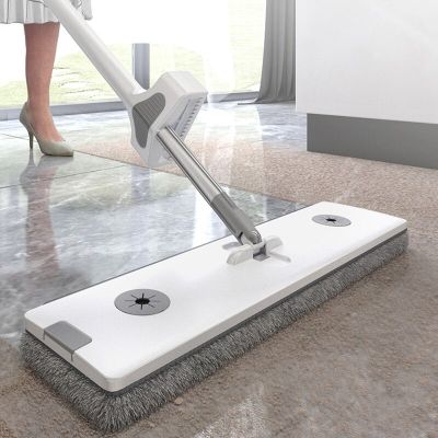Bathroom Tile Magic Mop Mikrofibry Cloth Bathroom Floor Fregar Mop Washing Flat Kitchen Squeegee Serpillere Furniture OA50MS