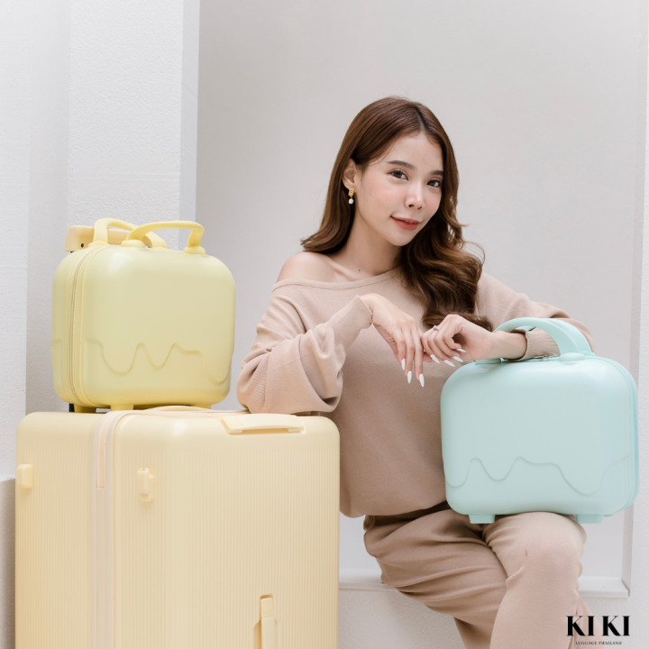 กระเป๋าเสริม-soft-cream-ขนาด14นิ้ว-กระเป๋าอเนกเประสงค์สำหรับการเดินทาง-by-kiki-thailand