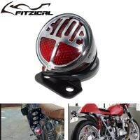 Lampu Rem Belakang เรโทรเสามอเตอร์ไซด์ XL883นิ่มสำหรับ Harley Dyna การท่องเที่ยวชอปเปอร์โบเออร์คาเฟ่ RFO เหมาะสม