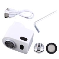 ][[ Automatic Faucet Motion Sensor Adapter Tap Autowater For Kitchen Bathroom Sink Hand Free Aerator Smart Faucet Sensor