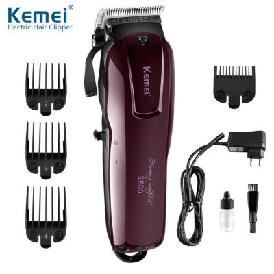 Kemei Professional Cordless Clipper ปัตตาเลี่ยน ตัดผมไร้สาย ชาร์ตไฟได้ km2600