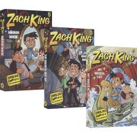 Zach king my magical life 3 comic books Bridge Book Campus magic adventure and friendship AR technology full color illustrations Harry Potter fans cant miss the original English version