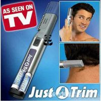 JUST A TRIM HAIR TRIMMER ของแท้% หวีไฟฟ้าไร้สายตัดผม ปัตตาเลี่ยน ตัดผม โกน เครา หนวด แต่งหนวดจอน ซอยผมเด็ก