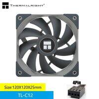 【LZ】☈  Thermalright-ventilador de refrigeração do computador modelo tl-c12 120x120x25mm 1500rpm 4 pinos pwm rolamento s-fdb