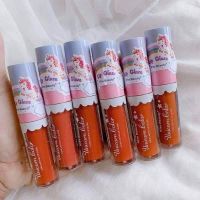 ลิป​สติก​ ลิปจุ่มแมท ลิปยูนิคอร์น Kiss Beauty ได้ 6 แท่ง 6 สี เนื้อแมท เนื้อกำมะหยี่ สีสวย ลิปกันน้ำ ตินทนนาน