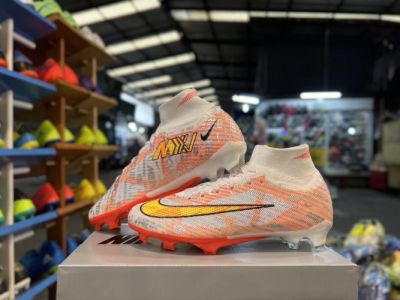 【Special Deals】 2023 New Mens Durable and Breathable Football Shoes Air Zoom 15 Elite FG สตั๊ด รองเท้าฟุตบอล รองเท้าสตั๊ด 100% Authentic