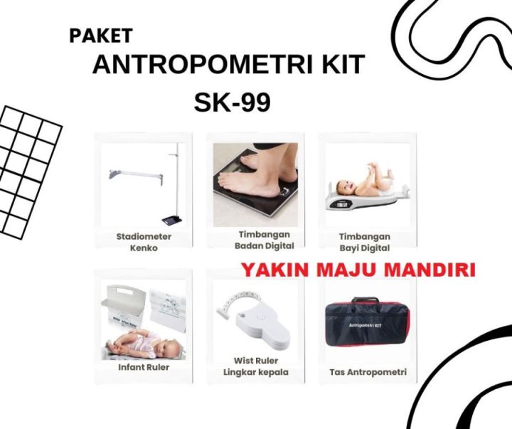 Paket Antropometri Stunting Kit Sk 99 Lazada Indonesia