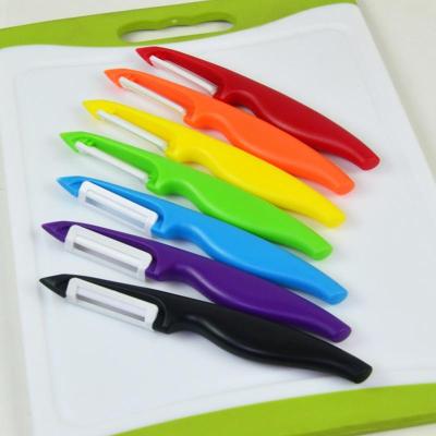 Zirconia Ceramics Fruit Vegetable Peeler Parer Radish Potato Cutter Kitchen Tools Random Color Kitchen Tool Slicer Melon Gadgets Graters  Peelers Slic