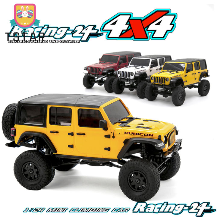 1-24มินิรถควบคุมระยะไกล-mini-z-4x4จำลองขับเคลื่อนสี่ล้อปิดถนนปีนเขาไฟฟ้ารถ-rc-ของเล่น-cod