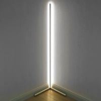 Nordic Indoor LED Floor Lamp Modern Simple Corner Rod Floor Light for Living Room Bedroom Atmosphere Standing Light