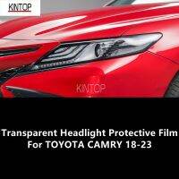 For TOYOTA CAMRY 18-23 TPU Transparent Headlight Protective Film, Headlight Protection,Film Modification