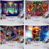 Mandela แขวนผนัง Tapestry Psychedelic รูปแบบโยคะโยน Beach โยนพรม Hippie Home Decor Mandala Wall Tapestry ผ้าห่ม