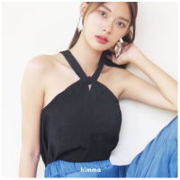 Love Halter Neck Blouse เสื้อคล้องคอทรงปล่อย