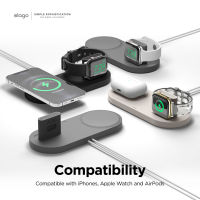 elago MS Charging Hub Duo Watch แท่นชาร์จสำหรับใส่ MagSafe และ Apple Watch ระดับพรีเมี่ยม