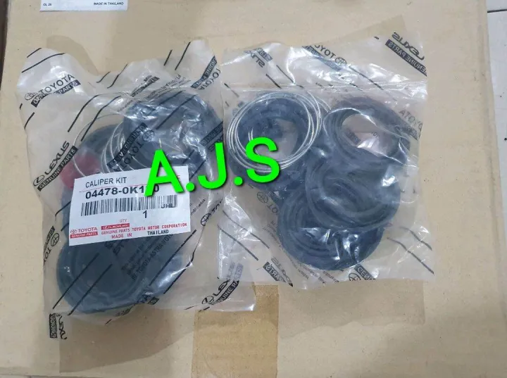 caliper kit kaliper kit seal kit rem fortuner vrz hilux revo D.PISTON Lazada Indonesia