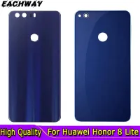 แผงเคสปลอกหุ้มช่องหลังสำหรับ Honor 8 Lite ฝาหลังปิดโทรศัพท์สำหรับ Huawei Honor 8 Honor 8 Lite ฝาครอบกระจกด้านหลังสำหรับฝาหลัง Honor8 Lite