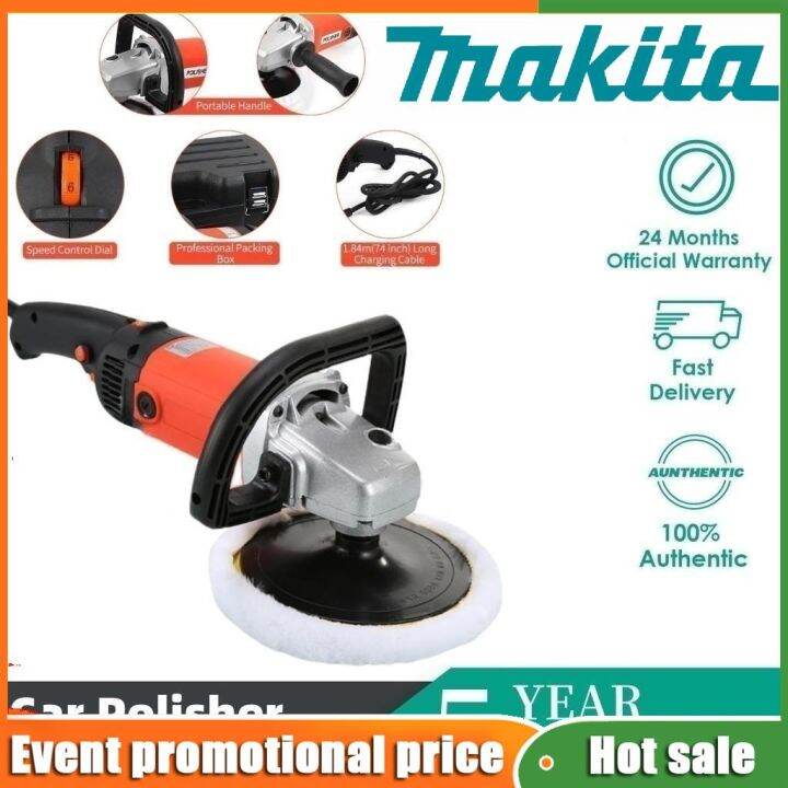 MAKITA Car Polisher 1400W Buffing Machine Auto Polishing Machine Heavy