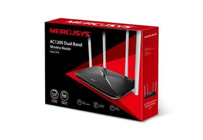 MERCUSYS AC1200 Dual Band Wireless สีดำ