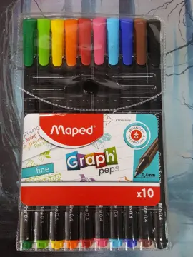 Maped Graph'peps Felt Tipped Fine Point Pen Sets