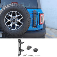 JIDIXIAN รถพับ Tailgate บานพับ Climb Pedal สำหรับ Ford Bronco 2021 2022 2023 Up ด้านหลังหางประตูเท้า Climb ขั้นตอนอุปกรณ์เสริม