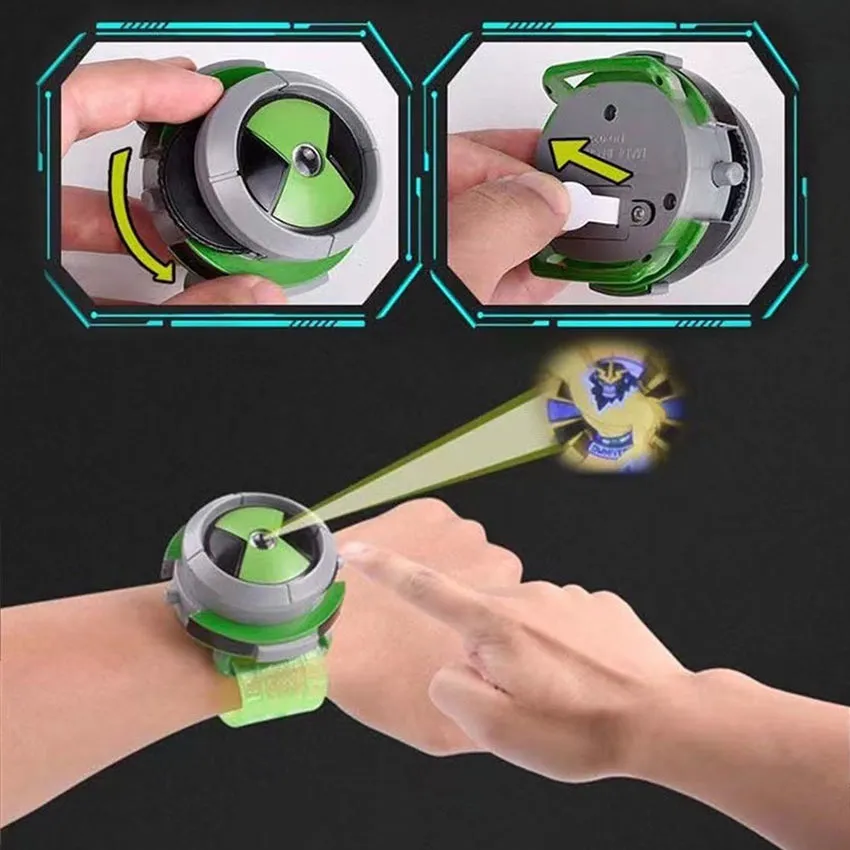 Ben10 Omnitrix Watch Toy Ultimate Watch Style Japan Projector Watch DAI  Genuine Watches Toy Creative Present For Children